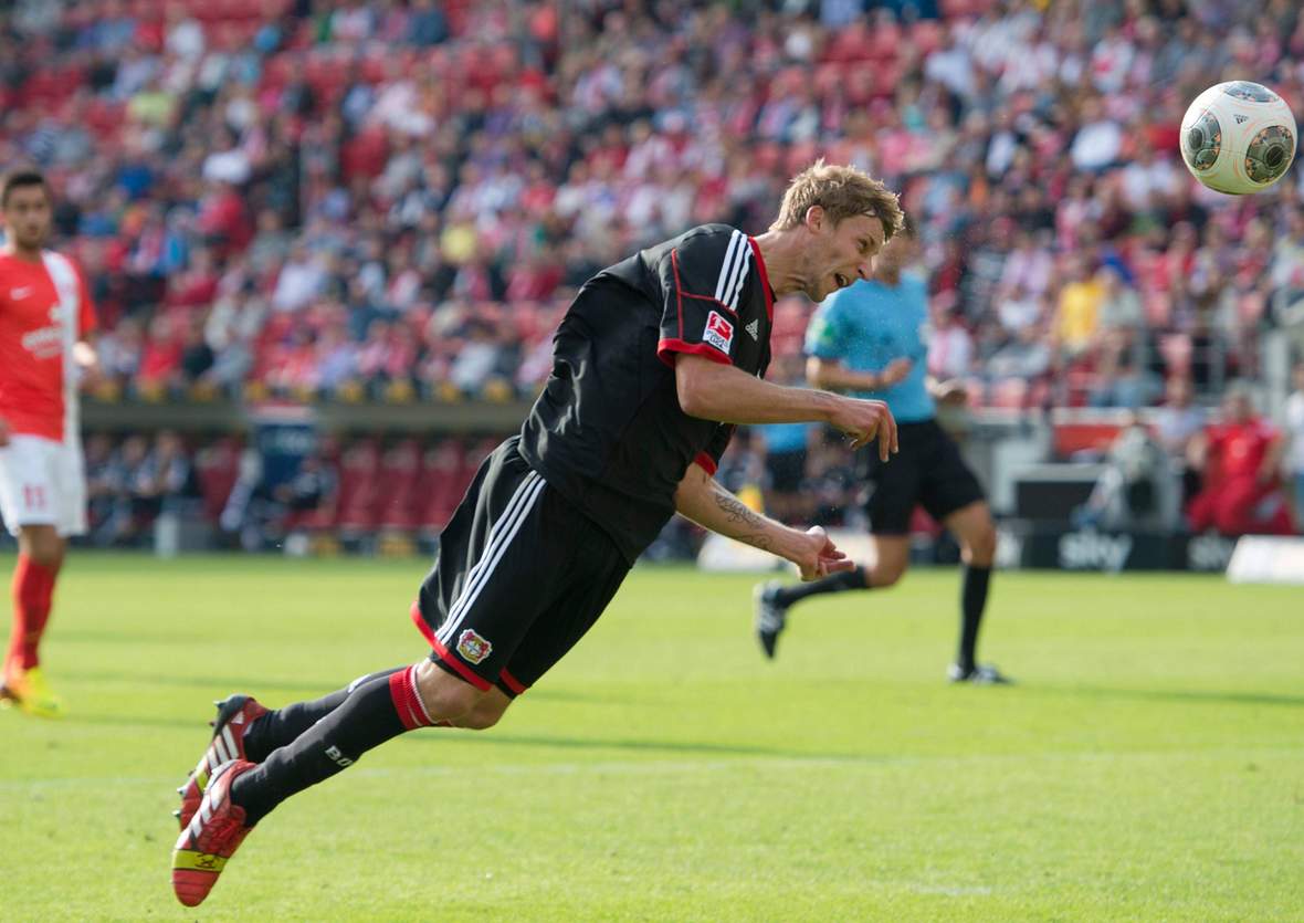 Trifft Kießling wieder per Flugkopfball? Jetzt auf Leverkusen gegen Baryssau wetten
