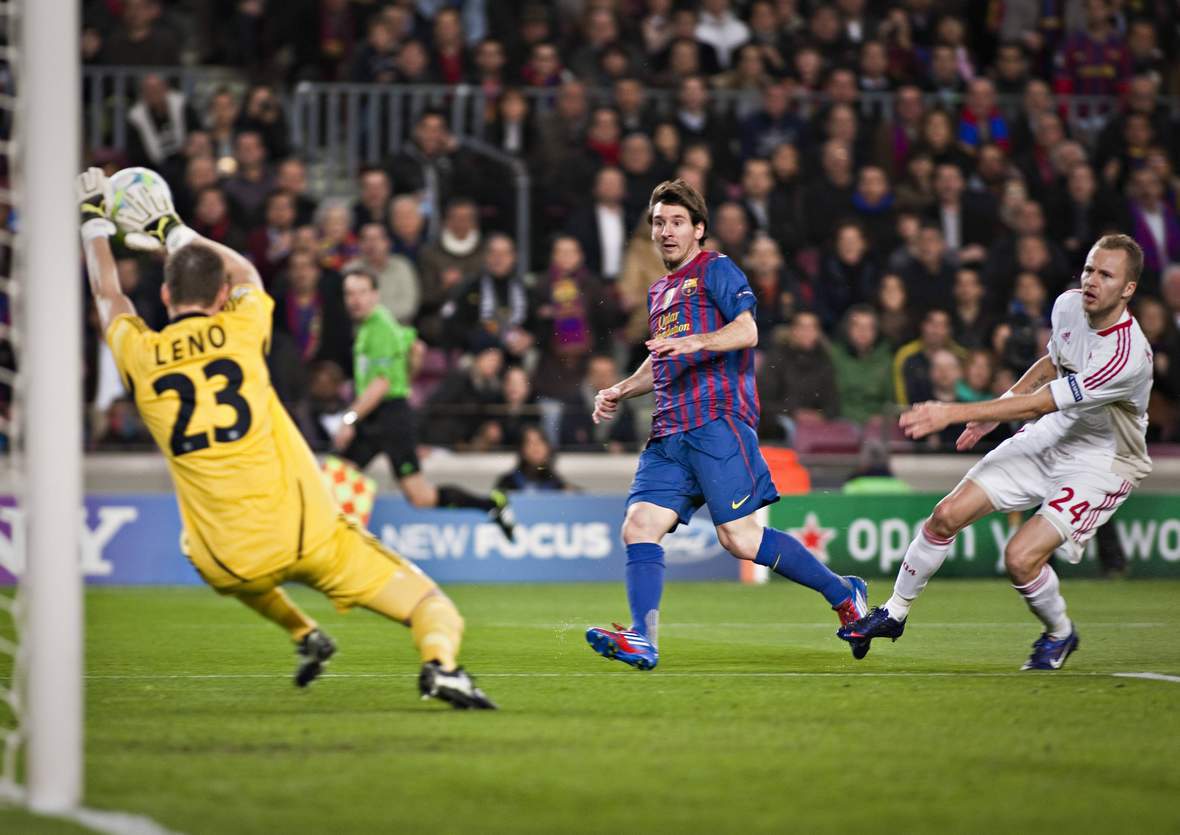 Kassiert Leno wieder ein Messi-Tor? Jetzt auf Barcelona gegen Leverkusen wetten