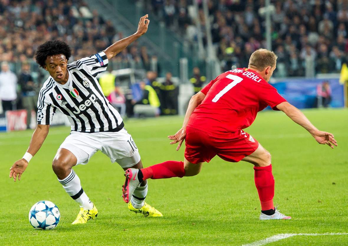 Setzt sich Cuadrado wieder durch? Unser Wett Tipp: Juventus gewinnt gegen Gladbach