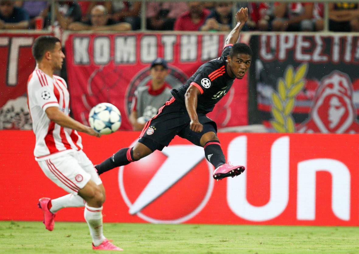 Flankt Douglas Costa wieder genau? Unser Wett Tipp: FC Bayern gewinnt gegen Olympiakos Piräus