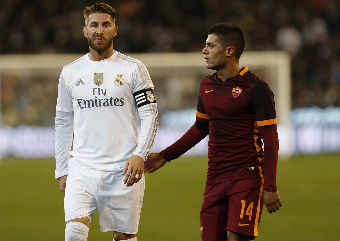 Halten Sergio Ramos und Iago Falque wieder Händchen? Unser Tipp: Real Madrid gewinnt gegen AS Rom