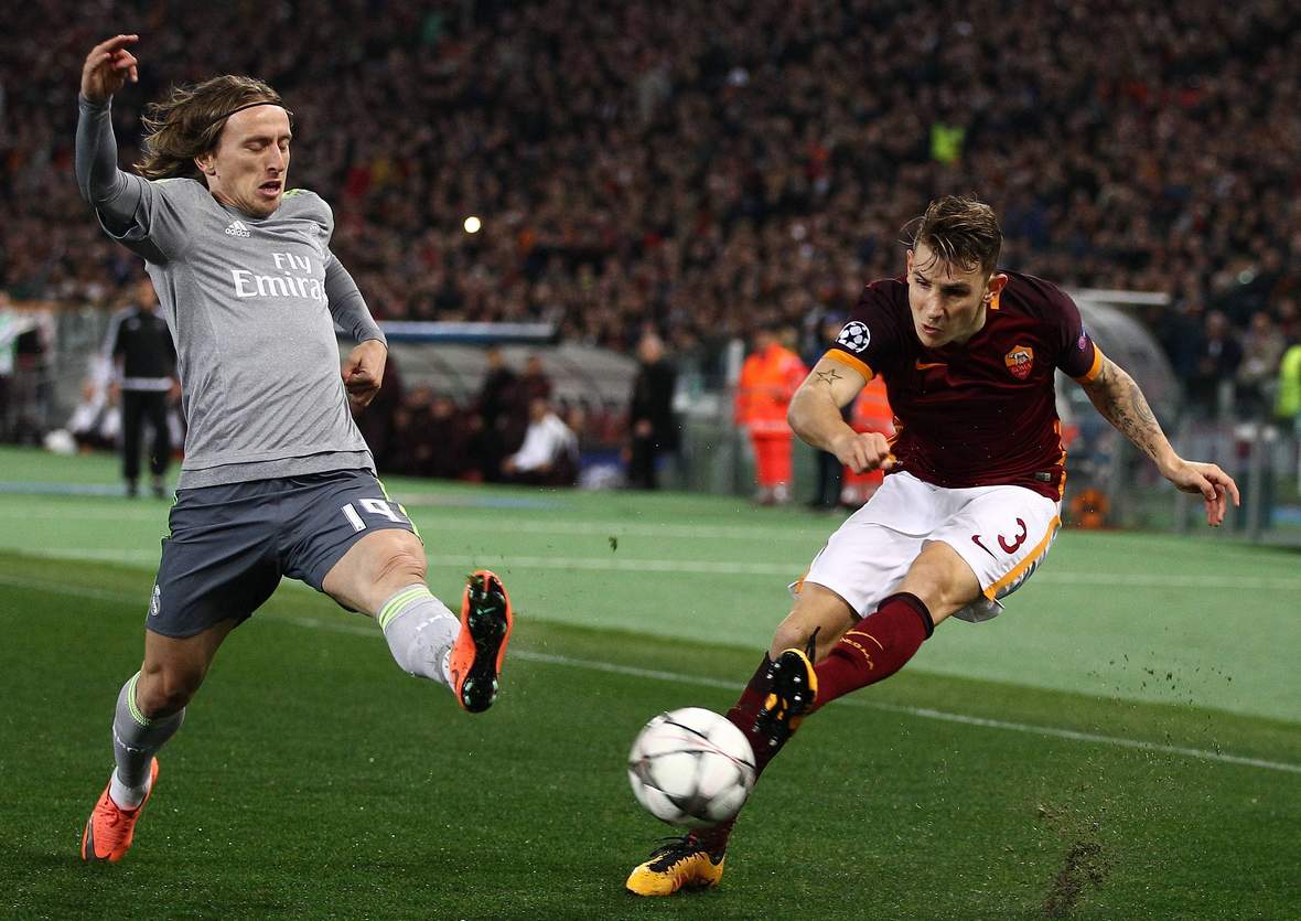 Kann Modric Digne stoppen? Unser Tipp: Real Madrid gewinnt gegen AS Rom