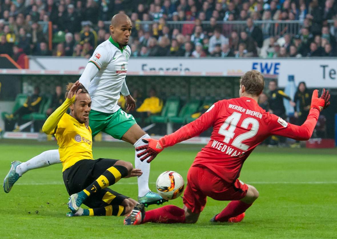 Trifft Aubameyang wieder gegen Wiedwald? Unser Tipp: BVB Dortmund gewinnt gegen Werder Bremen