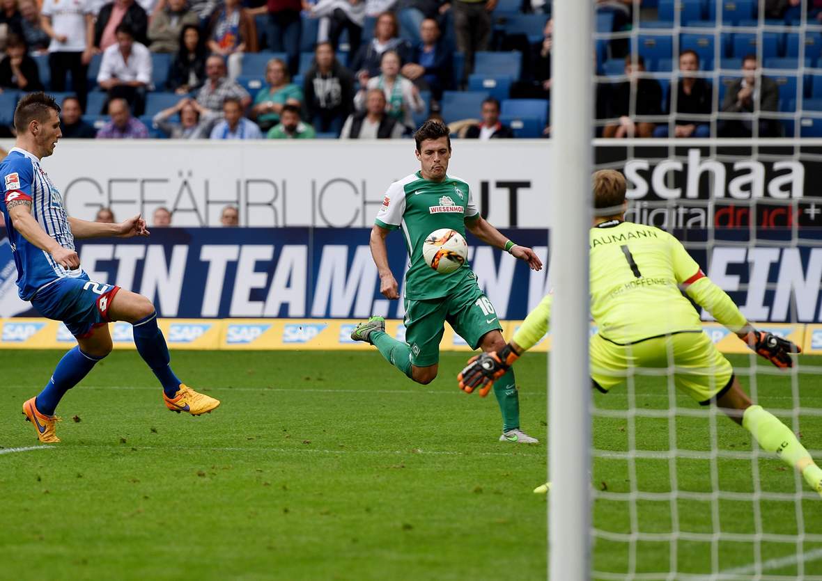 junuzovic bremen baumann hoffenheim bundesliga Trifft Junuzovic wieder? Jetzt auf Werder Bremen gegen Hoffenheim wetten