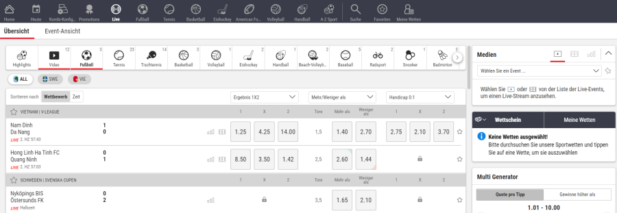 Livewetten, sportwetten, Ladbrokes Livewetten bei Ladbrokes