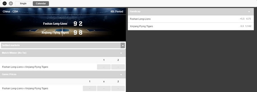 Screenshot Youwin Livewetten