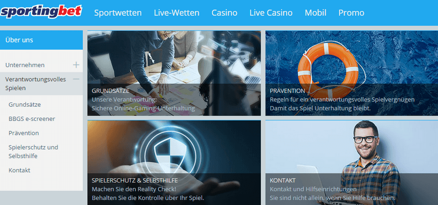 sportingbet Verantwortungsvolles Spielen