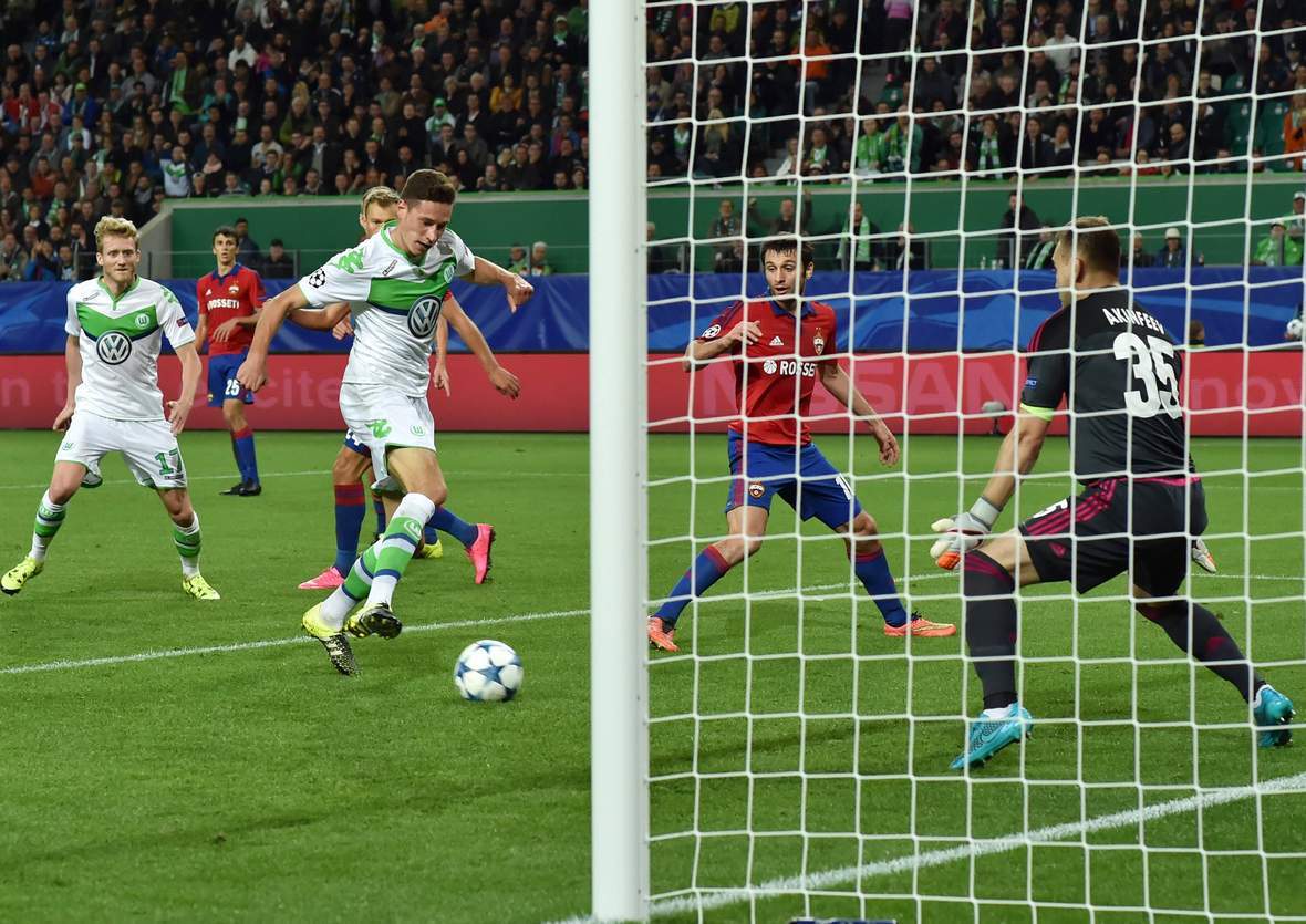 Trifft Draxler wieder in der Champions League? Unser Wett Tipp: ZSKA Moskau gewinnt gegen Wolfsburg