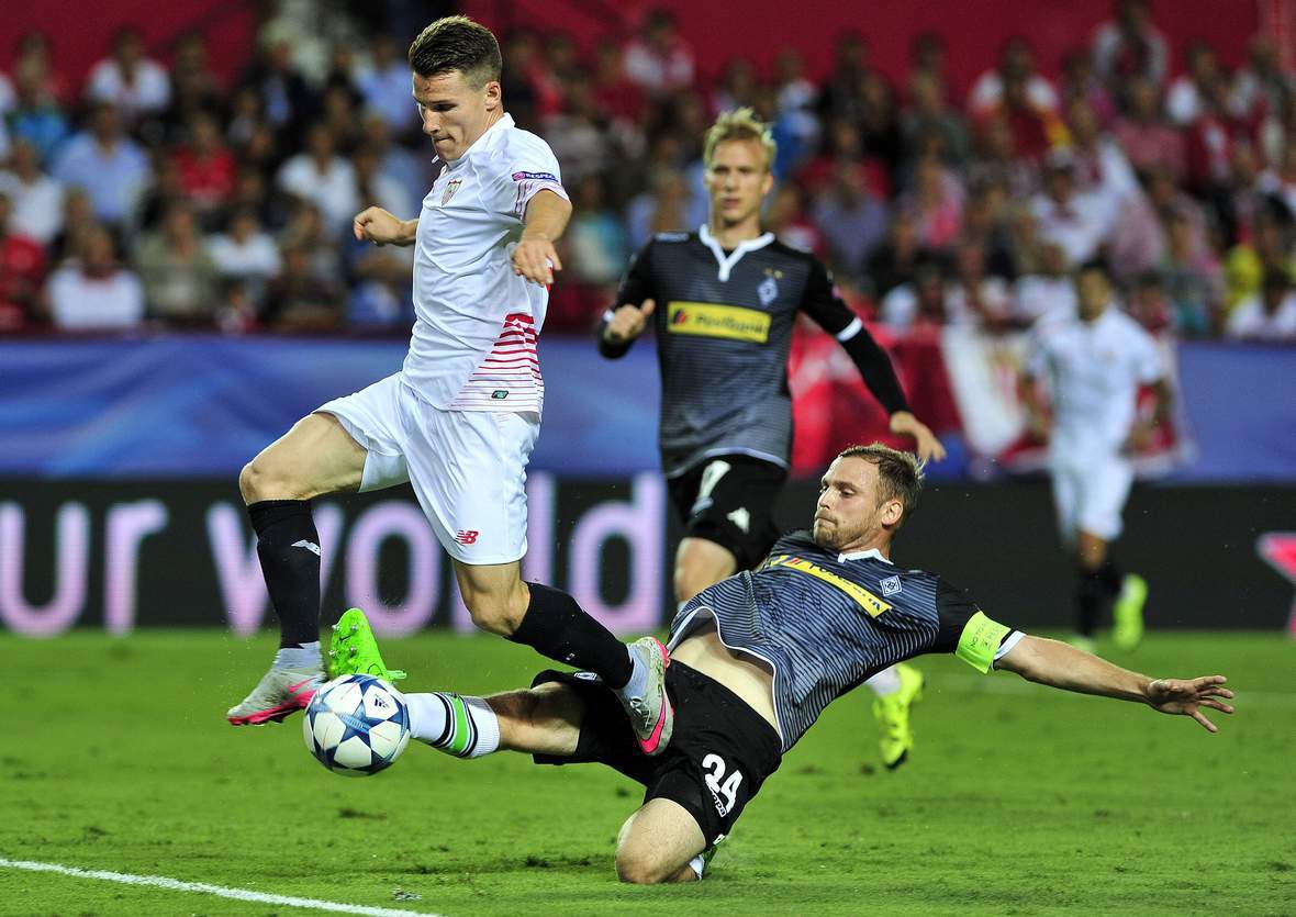 Grätscht Jantschke wieder Gameiro ab? Unser Wett Tipp: Gladbach gewinnt gegen Sevilla