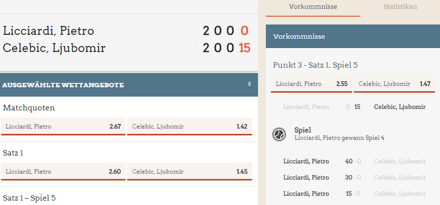 LeoVegas Livewetten