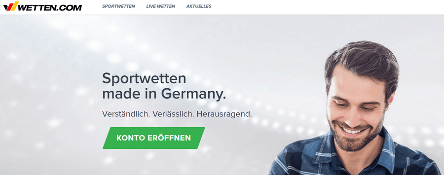 Startseite von Wetten.com