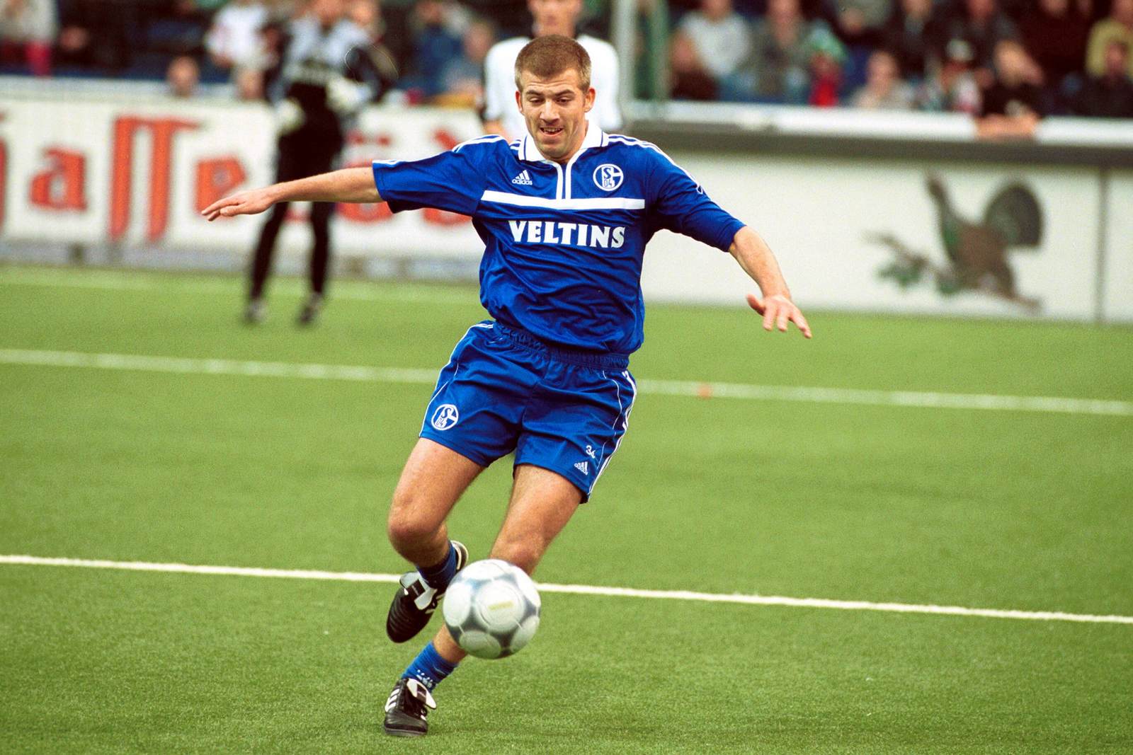 christian mikolajczak, fc schalke 04 Christian Mikolajczak am Ball für den FC Schalke 04