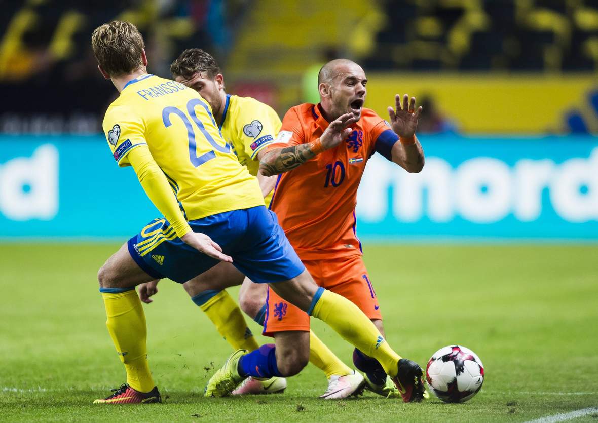 sneijder holland wm quali Setzt sich Sneijder wieder durch? Jetzt auf 7:0 für Niederlande gegen Schweden wetten