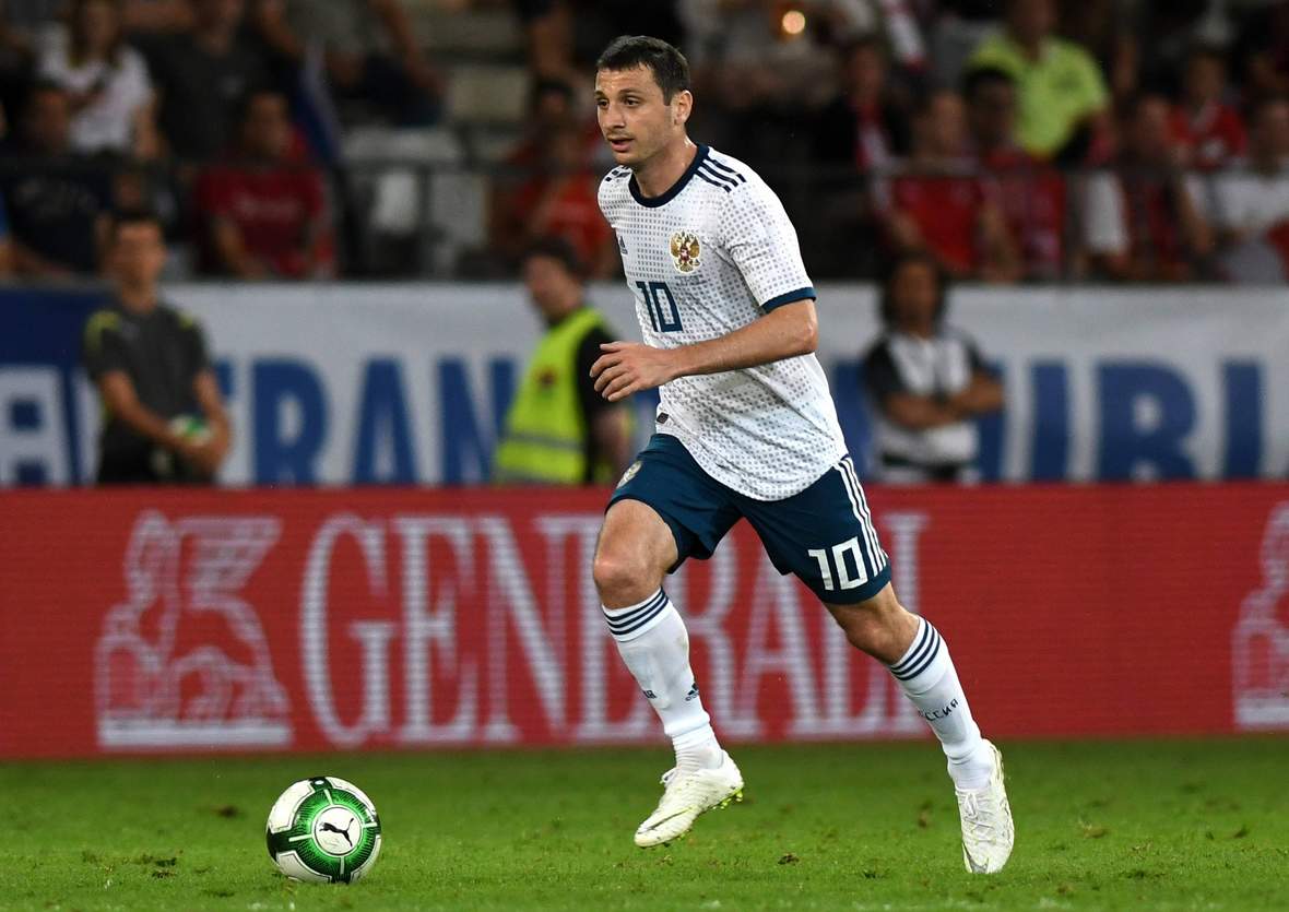 dzagoev russland wm Führt Dzagoev sein Team zum Sieg? Jetzt auf Russland gegen Saudi-Arabien wetten