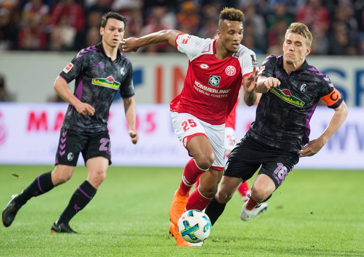 Gbamin, Mainz, Petersen, Freiburg, bundesliga Wer setzt den positiven Trend fort? Jetzt auf Freiburg gegen Mainz wetten!