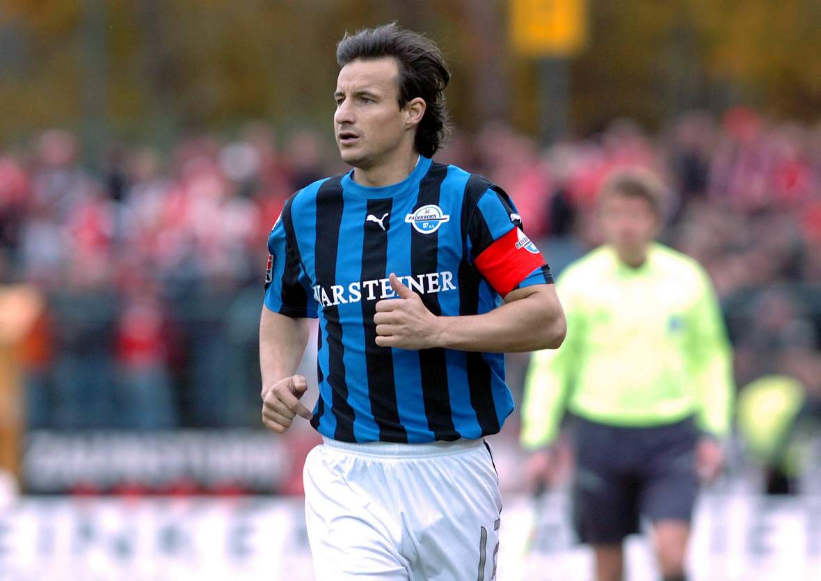 Garry de Graef, Paderborn, 2. Bundesliga Garry de Graef vom SC Paderborn