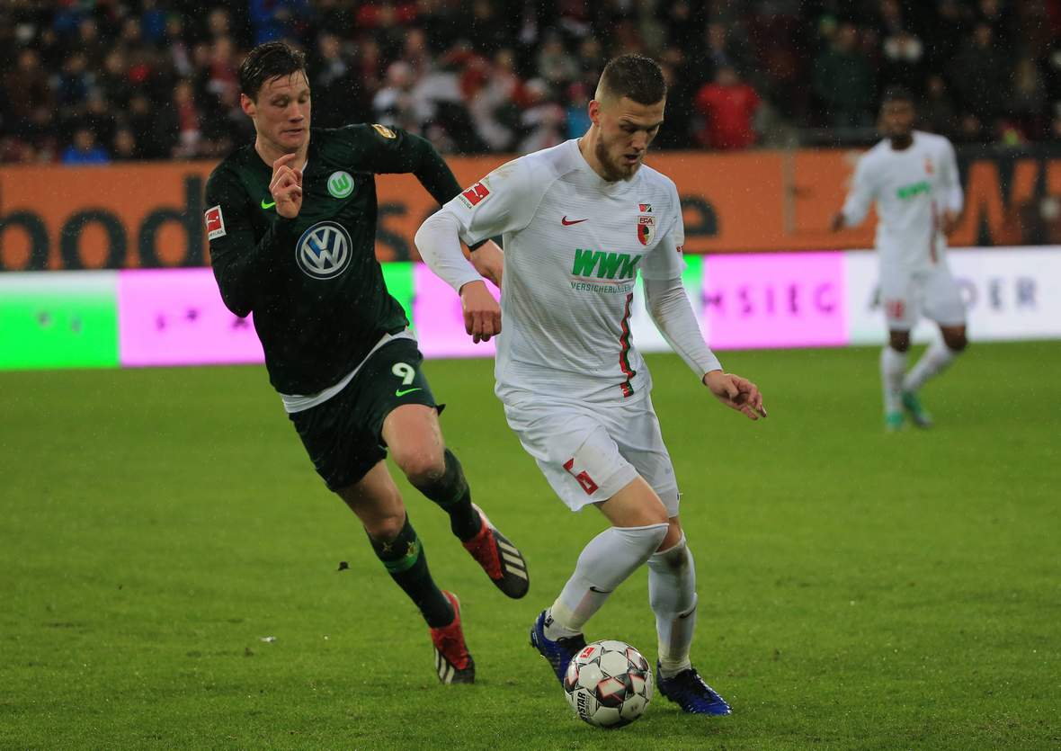 weghorst, wolfsburg, gouweleeuw, augsburg, bundesliga Sichert sich Wout Weghorst gegen den FCA den Europa-League-Platz? Jetzt auf Wolfsburg gegen Augsburg wetten!