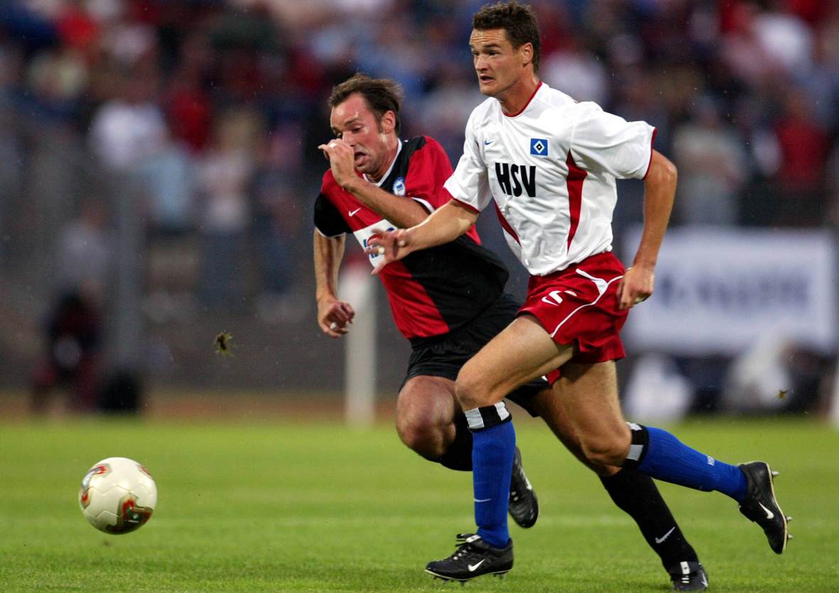marcel maltritz, bart goor, hertha bsc berlin, hsv, bundesliga Marcel Maltritz ist schneller als Bart Goor